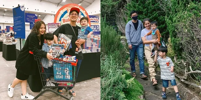 7 Potret Putri Titian dan Junior Liem Kompak Urus Dua Anak Bersama, Harmonis dan Tetap Romantis