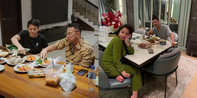 7 Potret Raffi Ahmad Buka & Sahur, Meski Sibuk Tetap Jaga Pola Makan dan Istirahat Saat Puasa