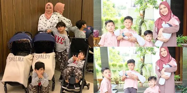 7 Potret Ratna Galih Bersama Kelima Anaknya, Kompak Saling Dekat