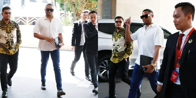 7 Potret Rayen Pono Laporkan Ahmad Dhani ke Bareskrim Polri Terkait Dugaan Penghinaan