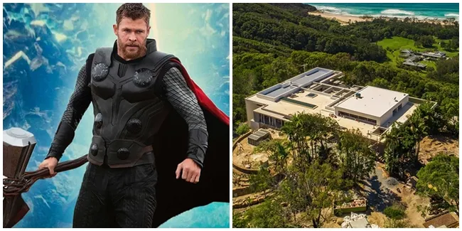 7 Potret Rumah Chris Hemsworth, Lebih Gede Dari Markas Avengers!