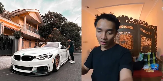 7 Potret Rumah Taqy Malik, Berlantai Dua - Berdesain Minimalis dengan Nuansa Oranye