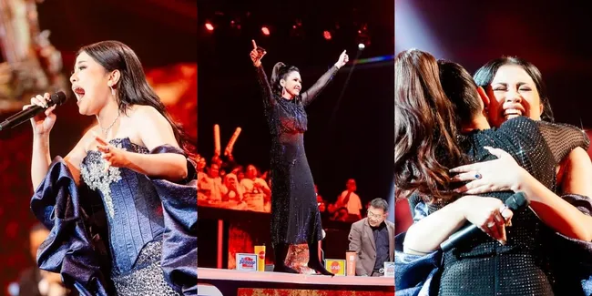 7 Potret Shabrina Leanor Gebrak Panggung Result and Reunion Indonesian Idol 2025, Bikin Maia Estianty Naik Meja