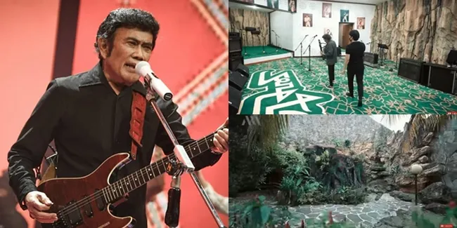 7 Potret Sudut Rumah Rhoma Irama yang Jarang Tersorot, Studio Super Besar dan Mewah - Ada Gua Khusus Cari Inspirasi 