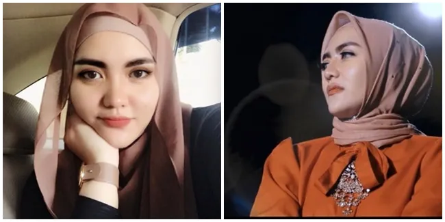 7 Potret Terbaru Pedangdut Ria Amelia 'Bang, SMS Siapa Ini Bang', Mantap Berhijab & Masih Eksis Bernyanyi di Panggung Off Air