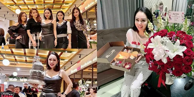 7 Potret Ulang Tahun Femmy Permatasari, Tetap Cantik di Usia 47 Tahun - Dirayakan dengan Makan Malam Mewah