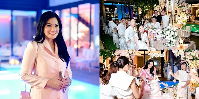 7 Potret Ulang Tahun Titi Kamal, Dirayakan di Rumah dengan Dekorasi Serba Pink - Dihadiri Jeremy Thomas hingga Tengku Dewi