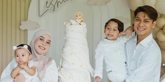 7 Potret Ultah Pertama Baby Leshia Anak Kedua Lesti Kejora, Bakal Segera Jadi Kakak