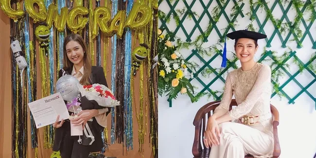 7 Potret Wisuda S2 Mikha Tambayong yang Digelar di Rumah, Akhirnya Resmi Jadi Lulusan Harvard University - Tampil Cantik dalam Balutan Kebaya