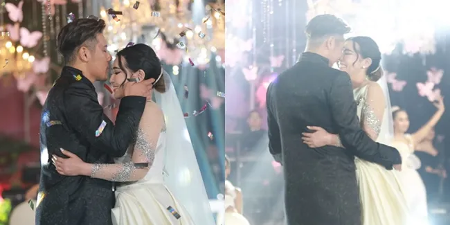 8 Deretan Momen Romantis di Resepsi Pernikahan Via Vallen, Ada yang Bikin Chevra Rela Antri Dansa