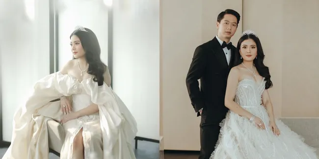 8 Detail Gaun Resepsi Valencia Tanoesoedibjo yang Dirancang oleh Desainer Kelas Dunia Langganan Rihanna hingga Beyonce - Harganya Ditaksir Fantastis