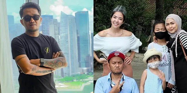 8 Foto Andi Tanggawana, Manajer Gisella Anastasia yang Sayang Keluarga