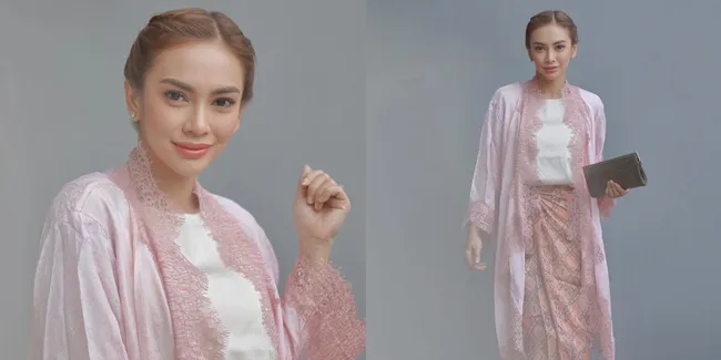 8 Foto Cantik Masayu Anastasia Hadiri Wisuda Anaknya, Elegan & Anggun dengan Kain Batik