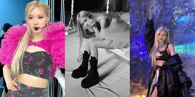 8 Foto Deretan Kostum Stylish Rose BLACKPINK di Konser 'The Show', Penampilan Solonya Bak Princess!