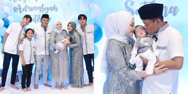 8 Foto Kehangatan Keluarga Sule di Aqiqah Baby Adzam, Wajah Ganteng Si Bayi Jadi Sorotan