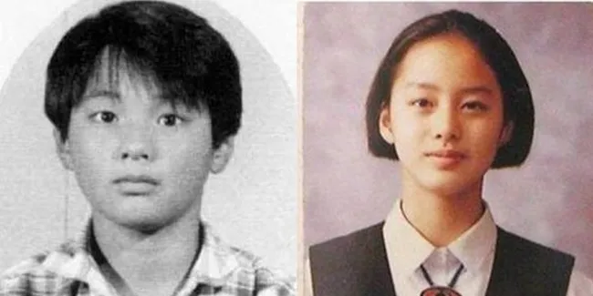 7 Foto Kelulusan Bintang Korea Favorit Netizen Bukti Sudah Good Looking Sejak Muda: Won Bin - Kim Tae Hee