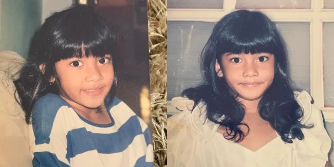 8 Foto Masa Kecil Naysila Mirdad, Struktur Wajahnya Sama Sekali Nggak Berubah!