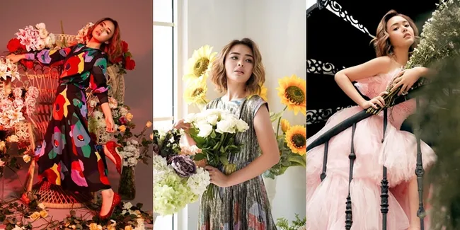 8 Foto Pemotretan Amanda Manopo Kekasih Billy Syahputra, Penuh Pesona dengan Gaya Feminin
