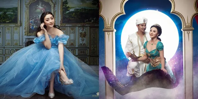 8 Foto Pemotretan Selebriti Bertema Disney Hingga Superhero, Natasha Wilona Tampil Memesona Jadi Cinderella