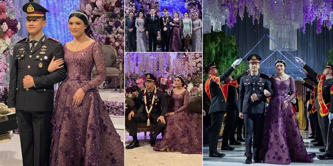 8 Foto Pernikahan Debby Pramestya Anak Ketua MPR, Cantik Saat Resepsi - Suaminya Bukan Orang Sembarangan