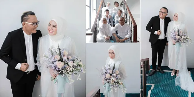 8 Foto Prewed Romantis Sule dan Nathalie Holscher, Sederhana - Serasi dengan Baju Putih