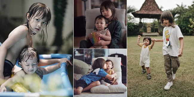 8 Foto Si Ganteng Bjorka yang Ikut Bantuin Ringgo dan Sabai Morscheck Momong Baby Mars, Bikin Gemas!