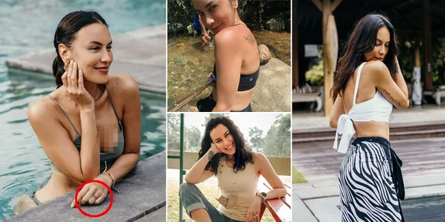 8 Foto Sophia Latjuba Saat Pamer Tato di Tubuhnya, Hot Mom Cantik di Usia 50 Tahun