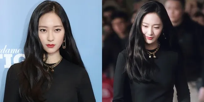 8 Foto Stunning Krystal f(x) Pakai Gaun Hitam Hadiri Event Fashion di China