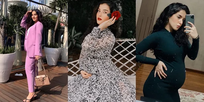 8 Foto Tasya Farasya Pamer Baby Bump, Makin Cantik di Usia Kehamilan Hampir 7 Bulan