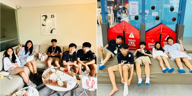 8 Foto Terbaru Song Triplets dan Choo Sarang Reunian - Nongkrong Bareng, Udah Pada Gede Banget!