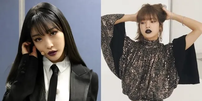 8 K-Pop Idol Cewek Ini Tampil Bak Vampir Cantik Pakai Lipstick Warna Gelap, Ada Chung Ha - Lisa BLACKPINK!