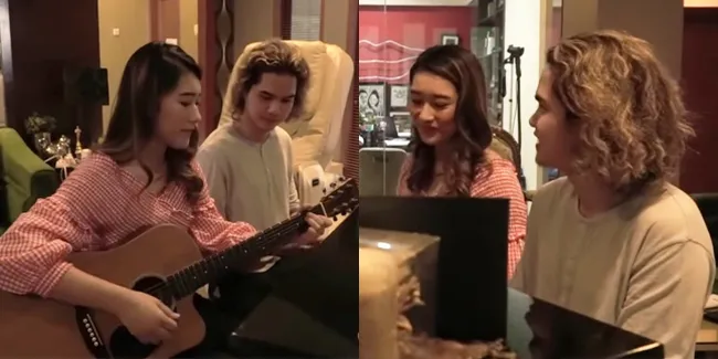 8 Momen Dul Jaelani Ciptakan Lagu Dadakan Untuk Amanda Caesa, Liriknya Romantis Banget