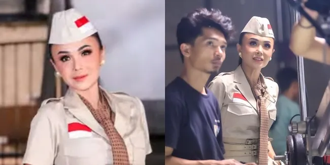 8 Momen Pemotretan Terbaru Yuni Shara Bertema Kemerdekaan Bareng Geng Artis, Makin Cantik - Pinggang Kecilnya Selalu Jadi Sorotan
