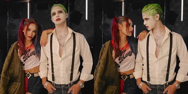 8 Potret AL Ghazali dan Alyssa Daguise Rayakan Halloween, Kompak Jadi 'Penjahat' - Riasan Maksimal 