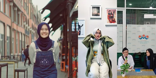 8 Potret Alma Thania Si Gadis Cantik Berhijab yang Sempat Diduga Pacar Baru Aming, Penyanyi Muda Berbakat