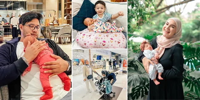8 Potret Ammar Zoni dan Irish Bella Momong Baby Ara, Abang Air Ikutan Gendong Sampai Bikin Gemas Netizen