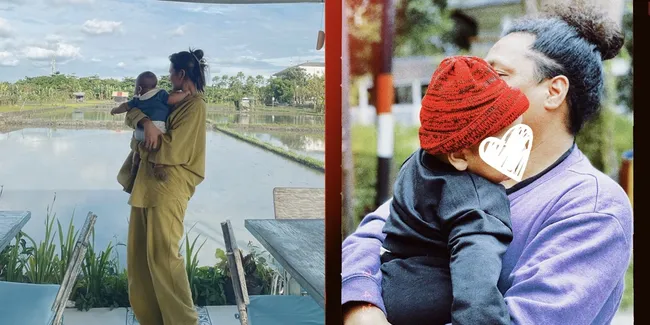 Dibilang Mirip Roti Sobek, 8 Potret Anak Indah Permatasari dan Arie Kriting yang Bikin Netizen Gemas dengan Tubuh Montoknya