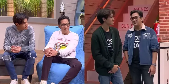 8 Potret Andre Taulany Host Bareng Anaknya Kenzy Taulany di "PAPA ROCK N' ROLL", Kompak Banget!