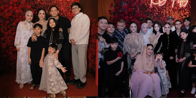 8 Potret Arsya dan Arsy Hermansyah di Perayaan Ultah Kris Dayanti, Tampil Kompak