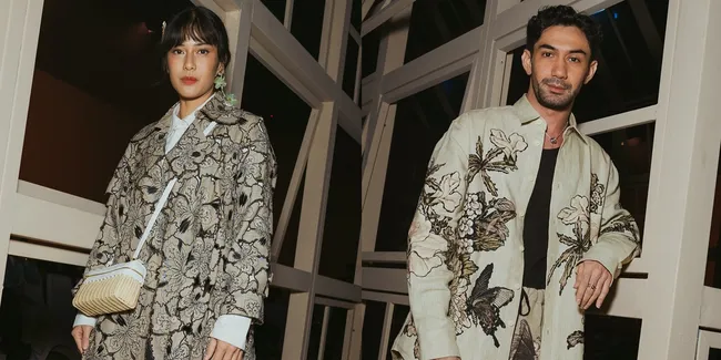 8 Potret Artis yang Hadir di Fashion Show Biyan Spring Summer 2025, Dian Sastro - Reza Rahadian