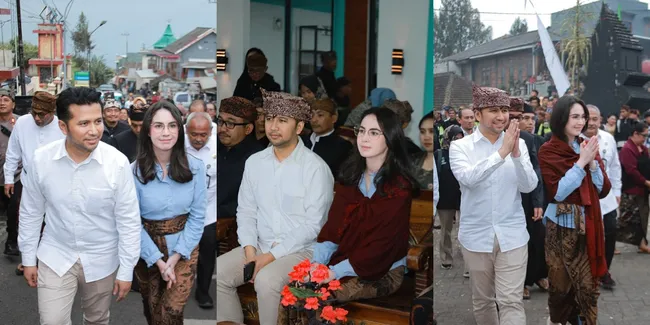 8 Potret Arumi Bachsin Dampingi Suami Lepas Pawai Ogoh-Ogoh di Tosari, Cantik Memesona Bikin Salfok