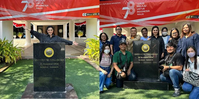 8 Potret Ashanty Dikukuhkan Sebagai Mahasiswa S3 Unair, Kuliah Sambil Tetap Bekerja - Komentar Krisdayanti Ramai Disorot