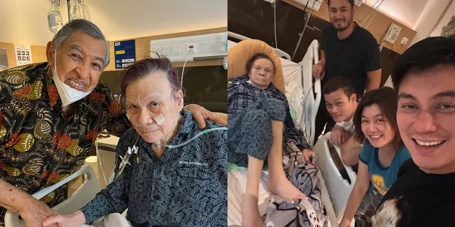 8 Potret Ayahanda Baim Wong Sakit, Dijenguk Banyak Orang yang Peduli dan Minta Doa ke Netizen