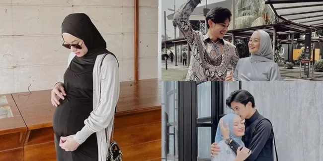 8 Potret Babybump Dinda Hauw Jelang Persalinan Anak Pertama, Bumil Cantik nan Glowing - Makin Disayang Rey Mbayang