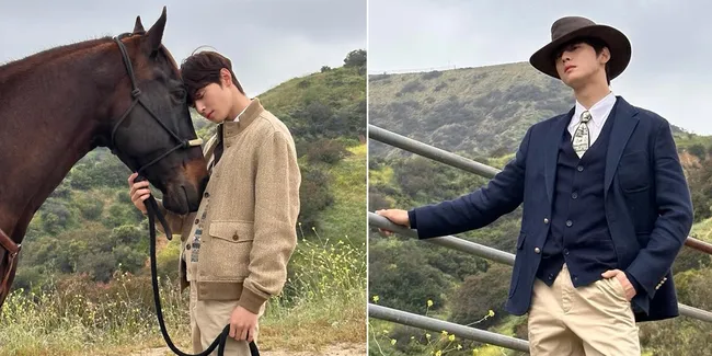 8 Potret BTS Pemotretan Cha Eun Woo untuk LA Photo Book 2023, Pancarkan Aura Pangeran