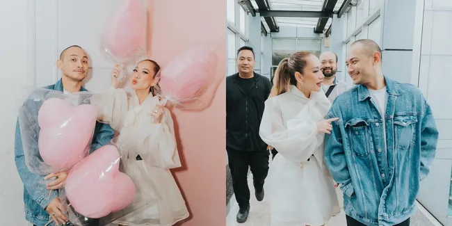 8 Potret Bunga Citra Lestari dan Tiko Aryawardhana Rayakan Valentine Pertama Kali Sebagai Suami-Istri, Tetap Sambil Kerja - Romantis Abis