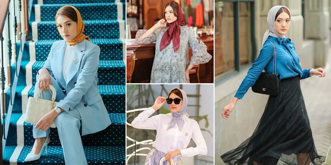 8 Potret Cantik Anissa Aziza dengan Kerudung Berponi, Dibilang Mirip Ibu Bupati Hingga Anggota DPR