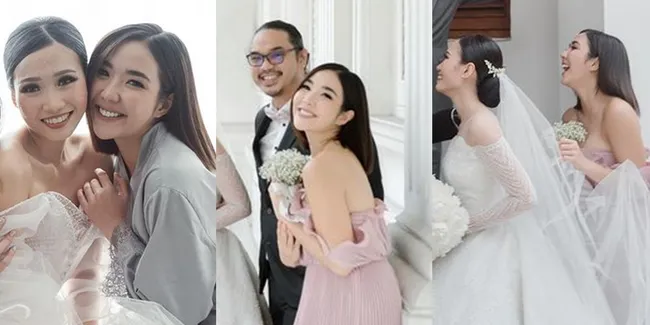 8 Potret Cantik Gisella Anastasia Jadi Bridesmaid di Pernikahan Temannya, Tak Kalah Glowing Dari Sang Pengantin!