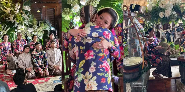 8 Potret Cantiknya Maia Estianty Pakai Kebaya di Acara Siraman Al Ghazali, Titikkan Air Mata Saat Sungkeman - Jualan Dawet