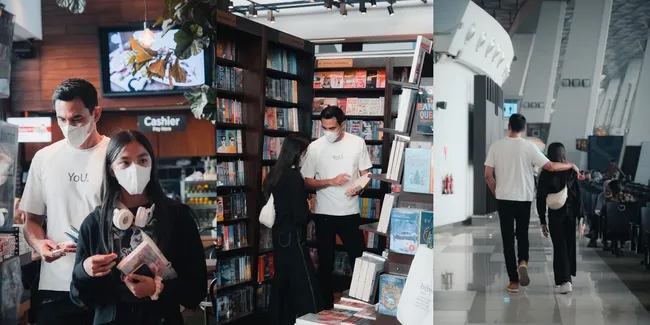 8 Potret Darius Sinathrya Temani Sabrina ke Toko Buku, Momen 'PDKT' Ayah dan Anak Penuh Kehangatan Bikin Netizen Iri